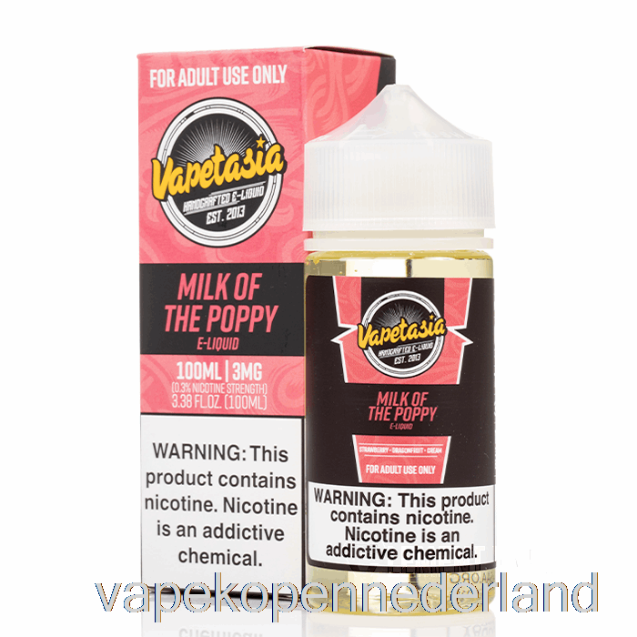 Vape Nederland Papavermelk - Vapetasia - 100ml 0mg